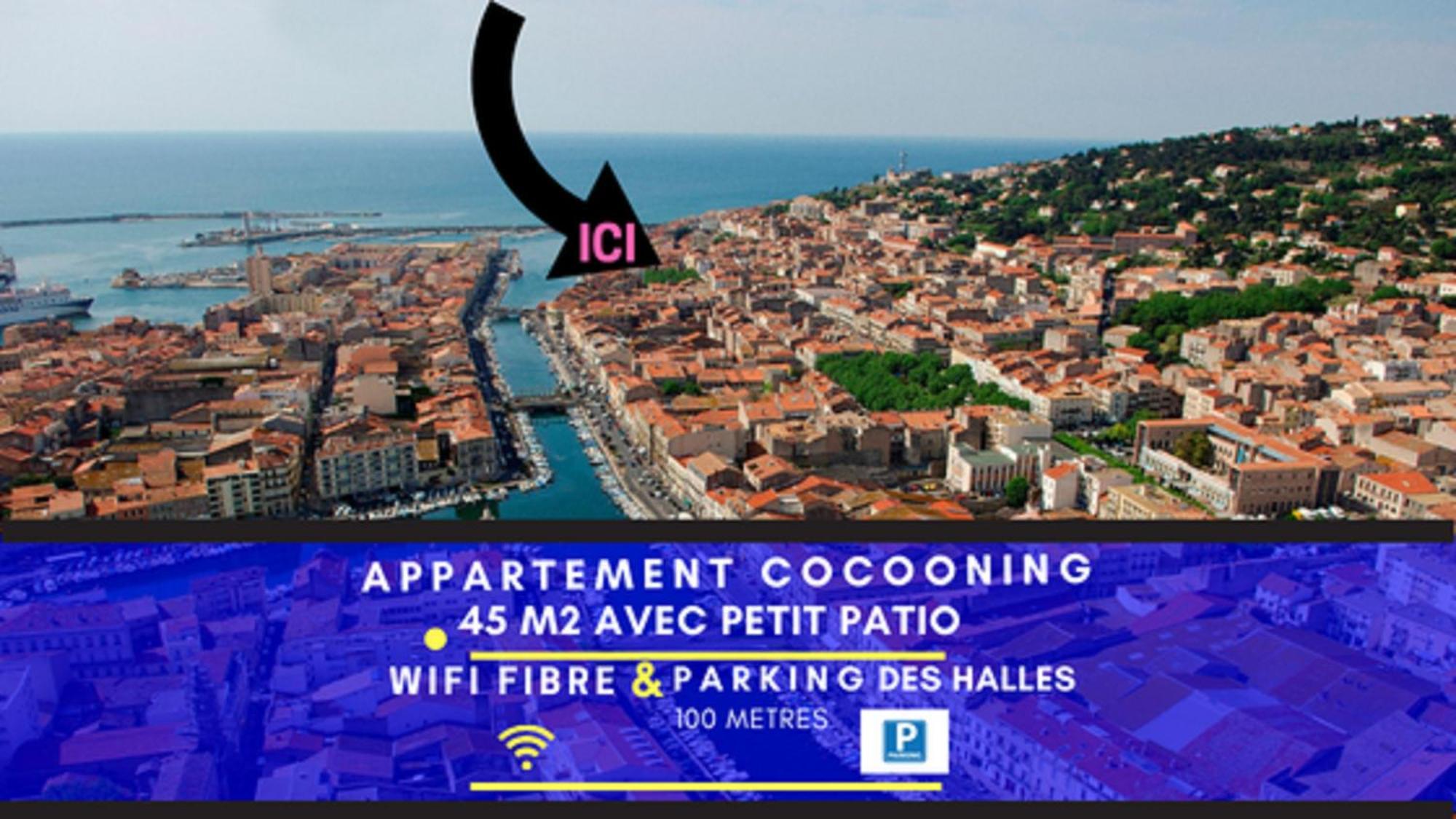 Апартаменти Splendide T2 Neuf Coocoonig Avec Petit Patio Сет Екстер'єр фото